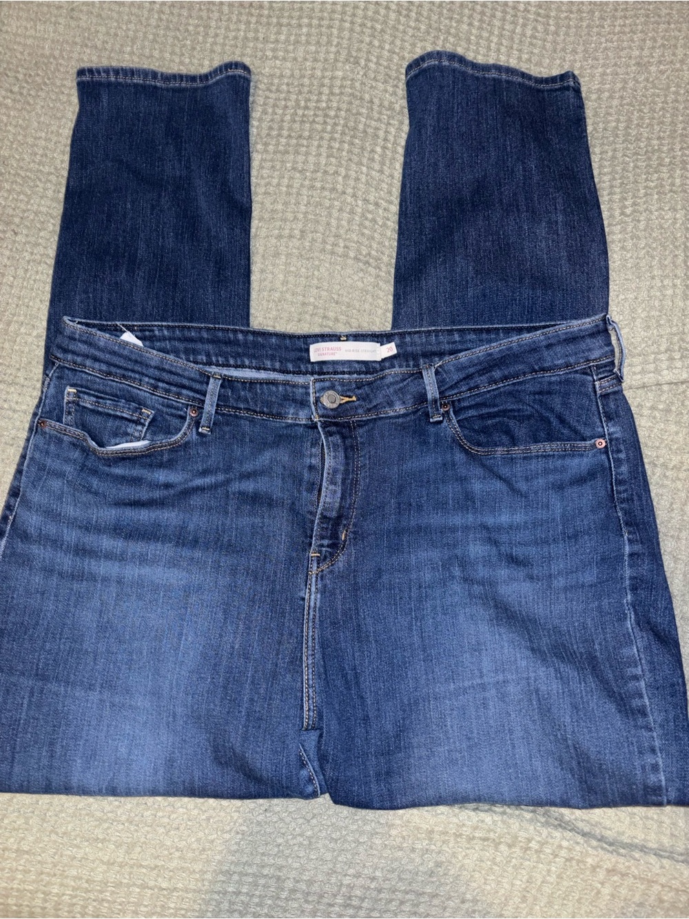 Levi's strauss signature Blue Straight Leg Women's Jeans